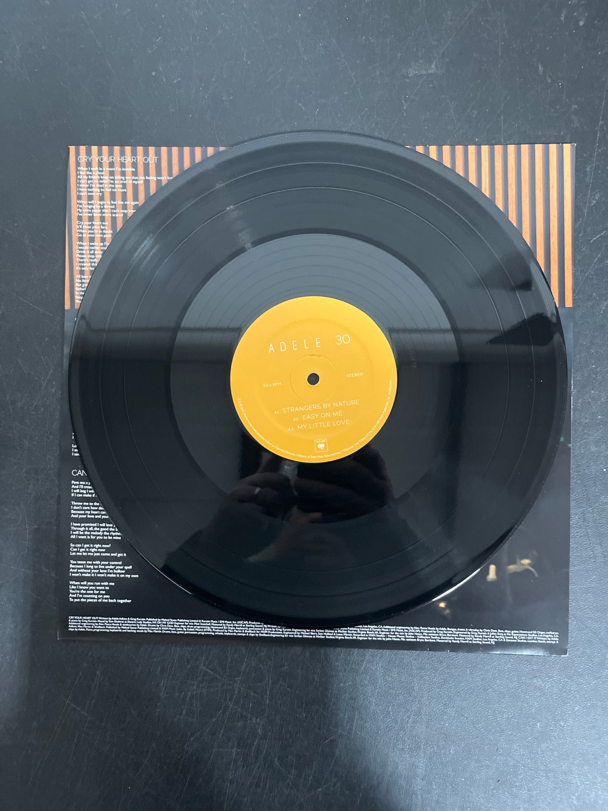 VINYL_1A - Adele - 30 Target Exclusive 180gm Vinyl USED NOT TESTED