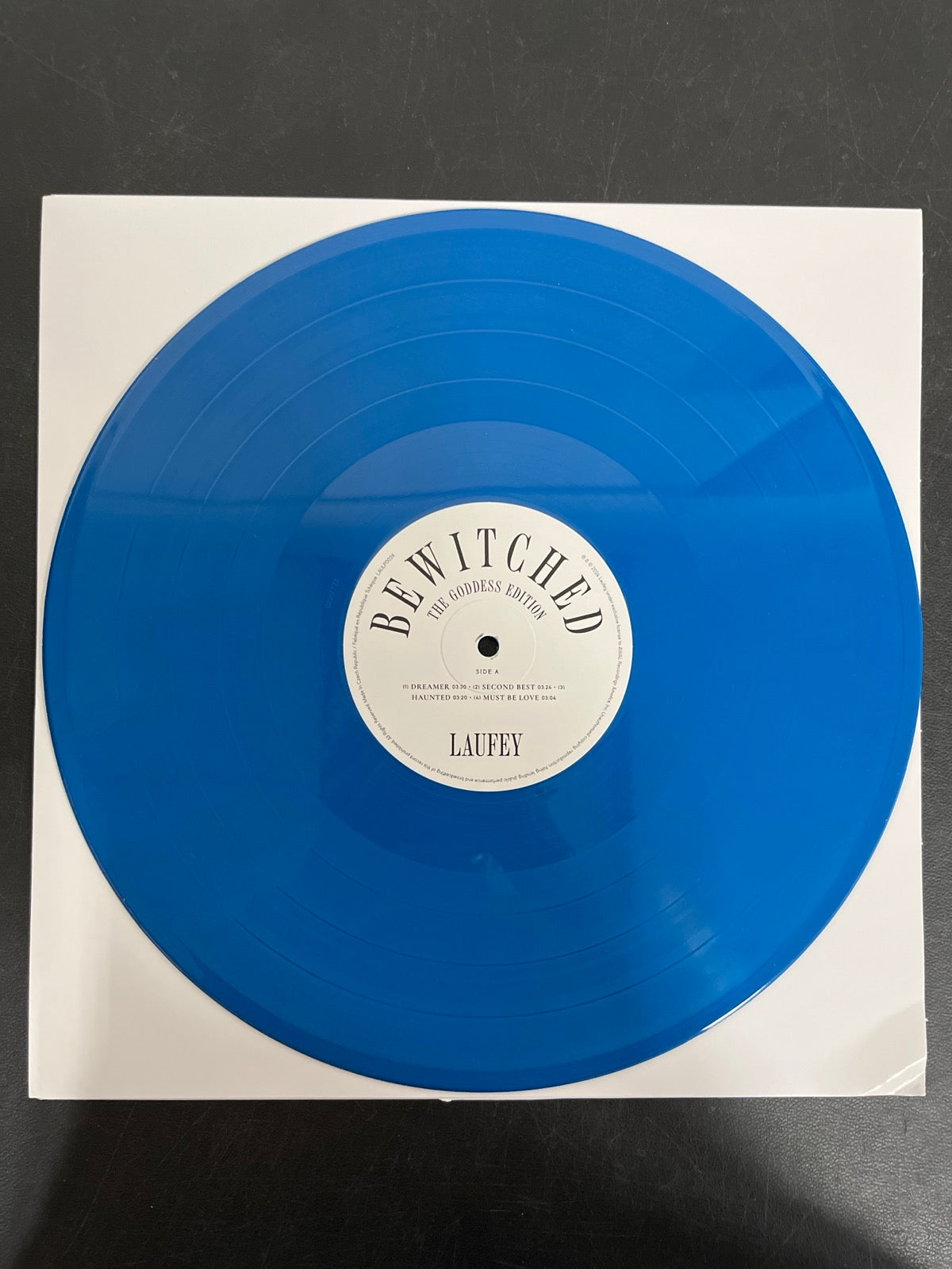 VINYL_1A - Laufey - Bewitched: The Goddess Edition LE Blue Vinyl USED NOT TESTED