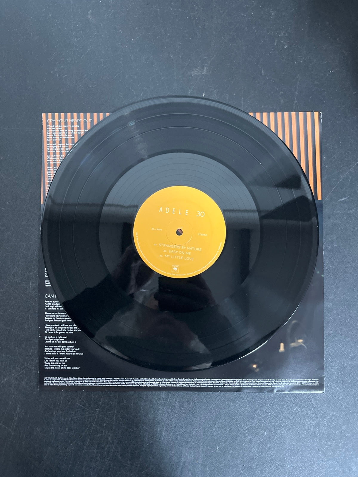 VINYL_1A - Adele - 30 Target Exclusive 180gm Vinyl USED NOT TESTED