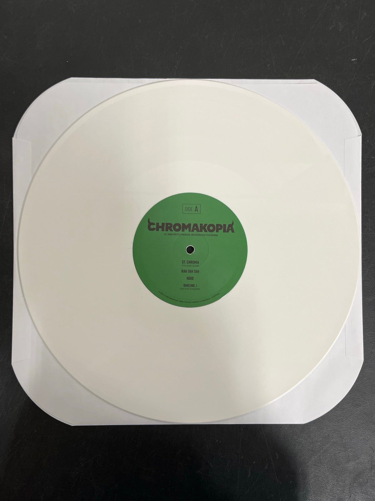 VINYL_1A - Tyler, the Creator - Chromakopia 180gm Deluxe Opaque White Vinyl USED NOT TESTED