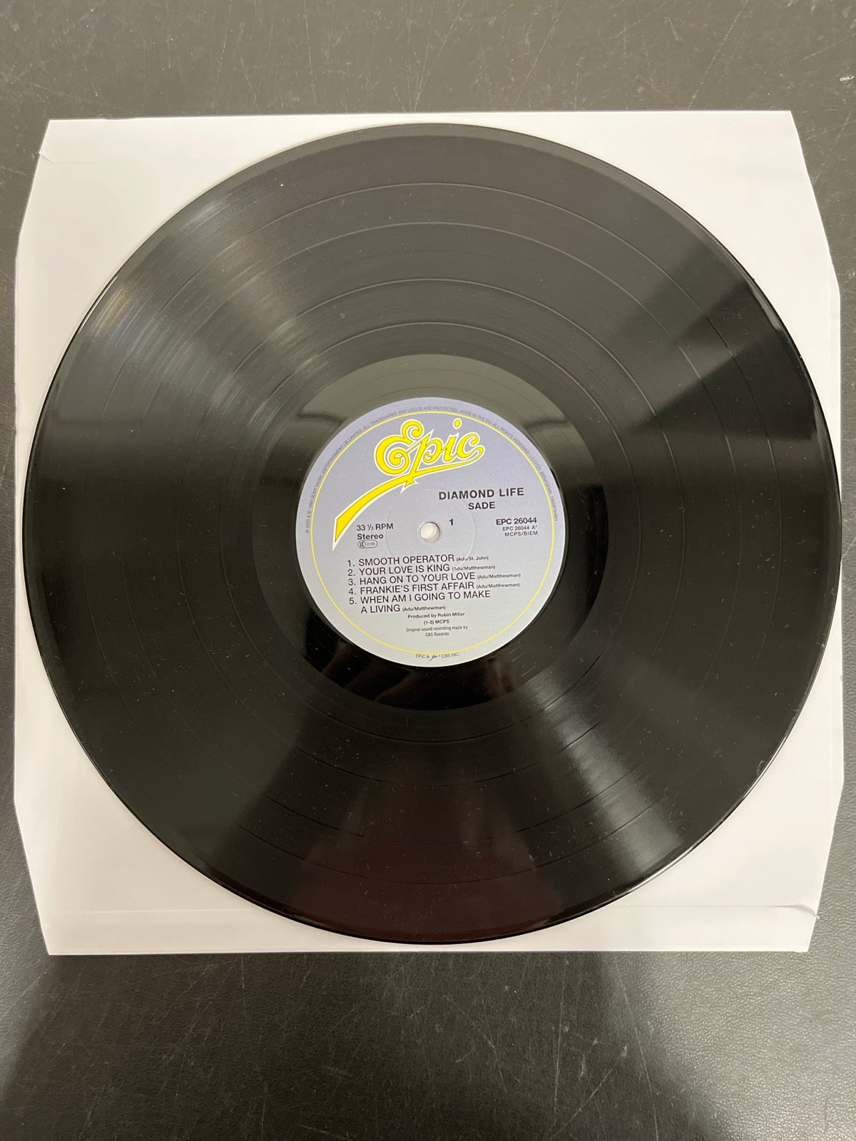 VINYL_1A - Sade - Diamond Life LE 180gm Black Vinyl USED NOT TESTED
