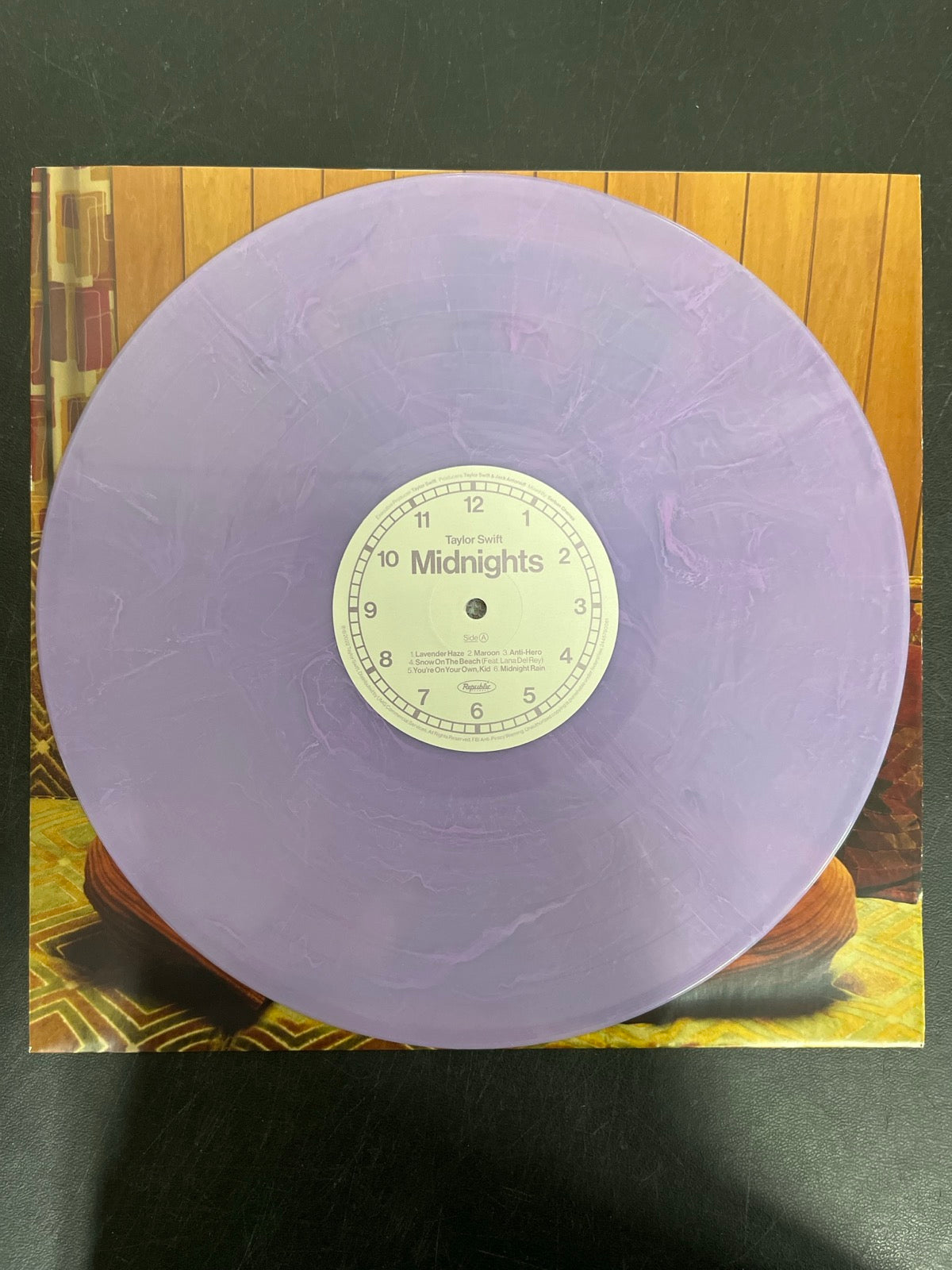 VINYL_1A - Taylor Swift - Midnights Reissue Lavender Vinyl USED NOT TESTED
