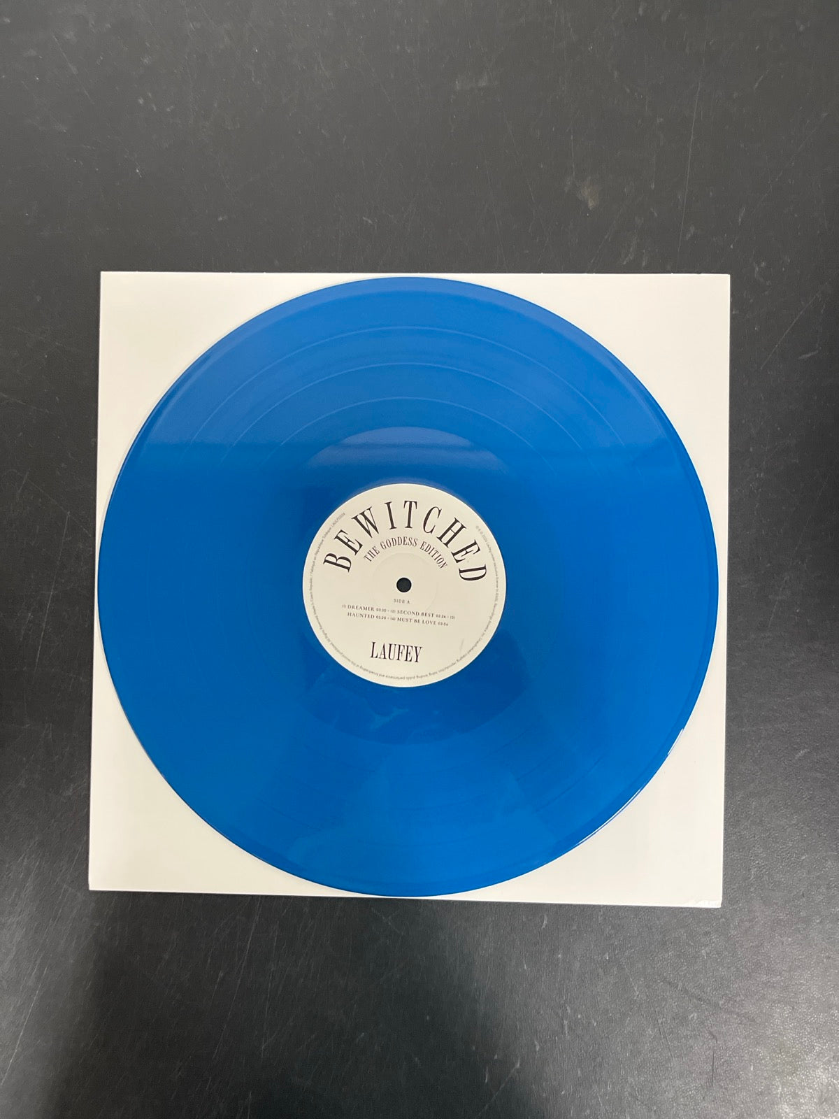 VINYL_1A - Laufey - Bewitched: The Goddess Edition LE Blue Vinyl USED NOT TESTED
