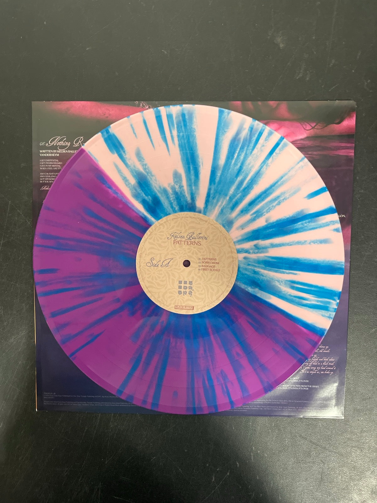 VINYL_1A - Kelsea Ballerini - Patterns LE Uncharted Waters Vinyl USED NOT TESTED
