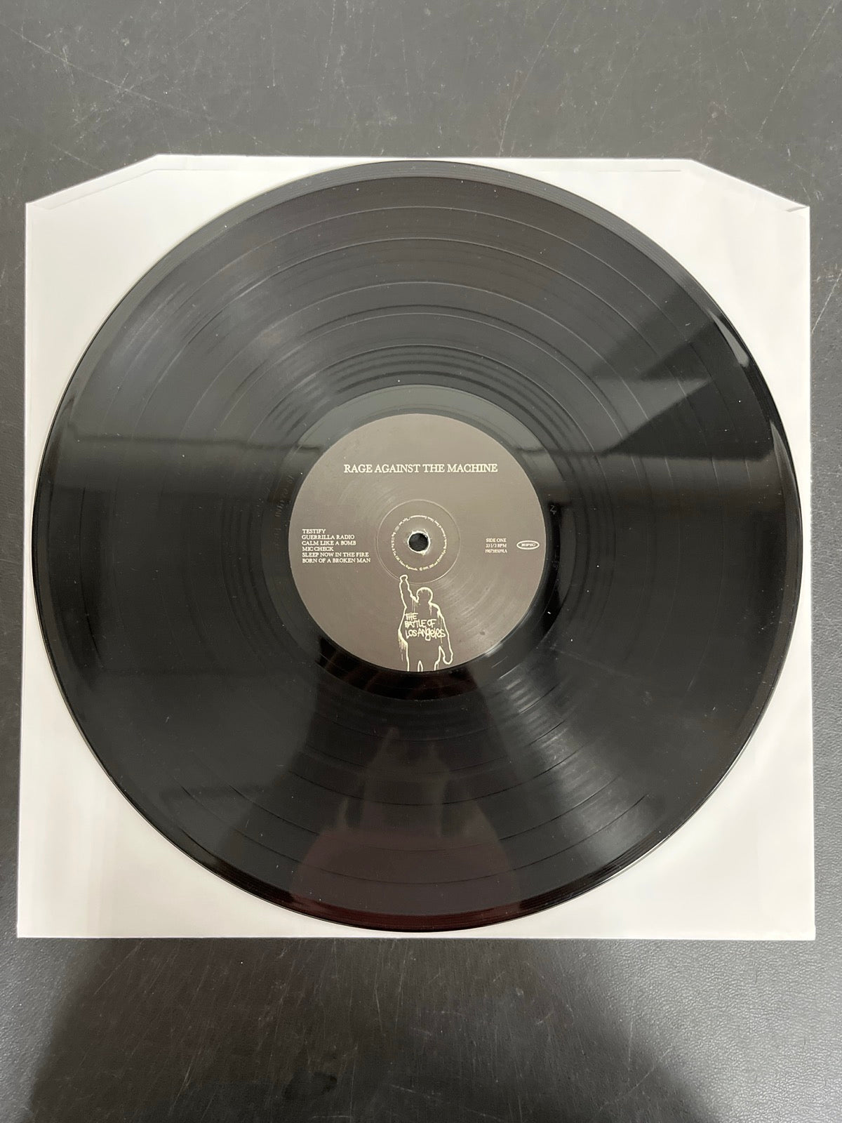 VINYL_1A - Rage Against The Machine - The Battle ... LE 180gm Black Vinyl USED NOT TESTED