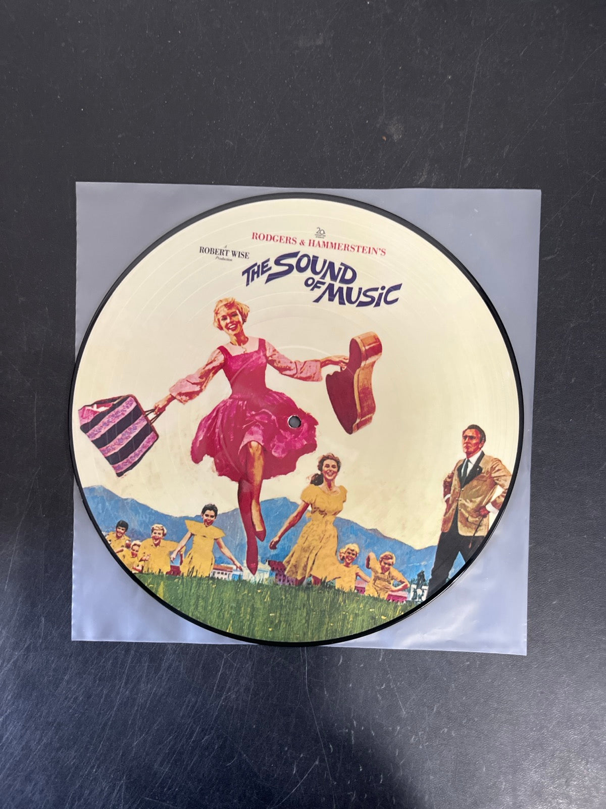 VINYL_1A - The Sound Of Music OST 60th Anniv Ed. Picture Disc USED NOT TESTED