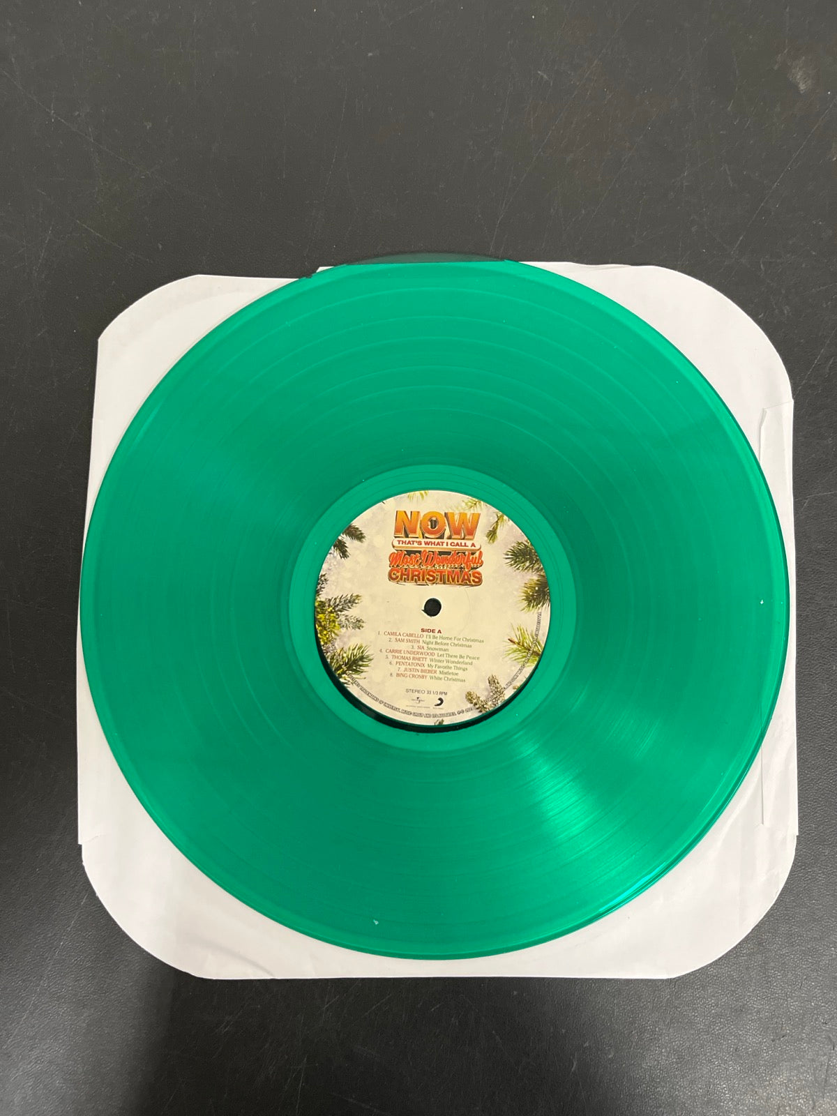 VINYL_1A - Now That's What I Call A Most Wonderful Chr ... LE Green Vinyl USED NOT TESTED