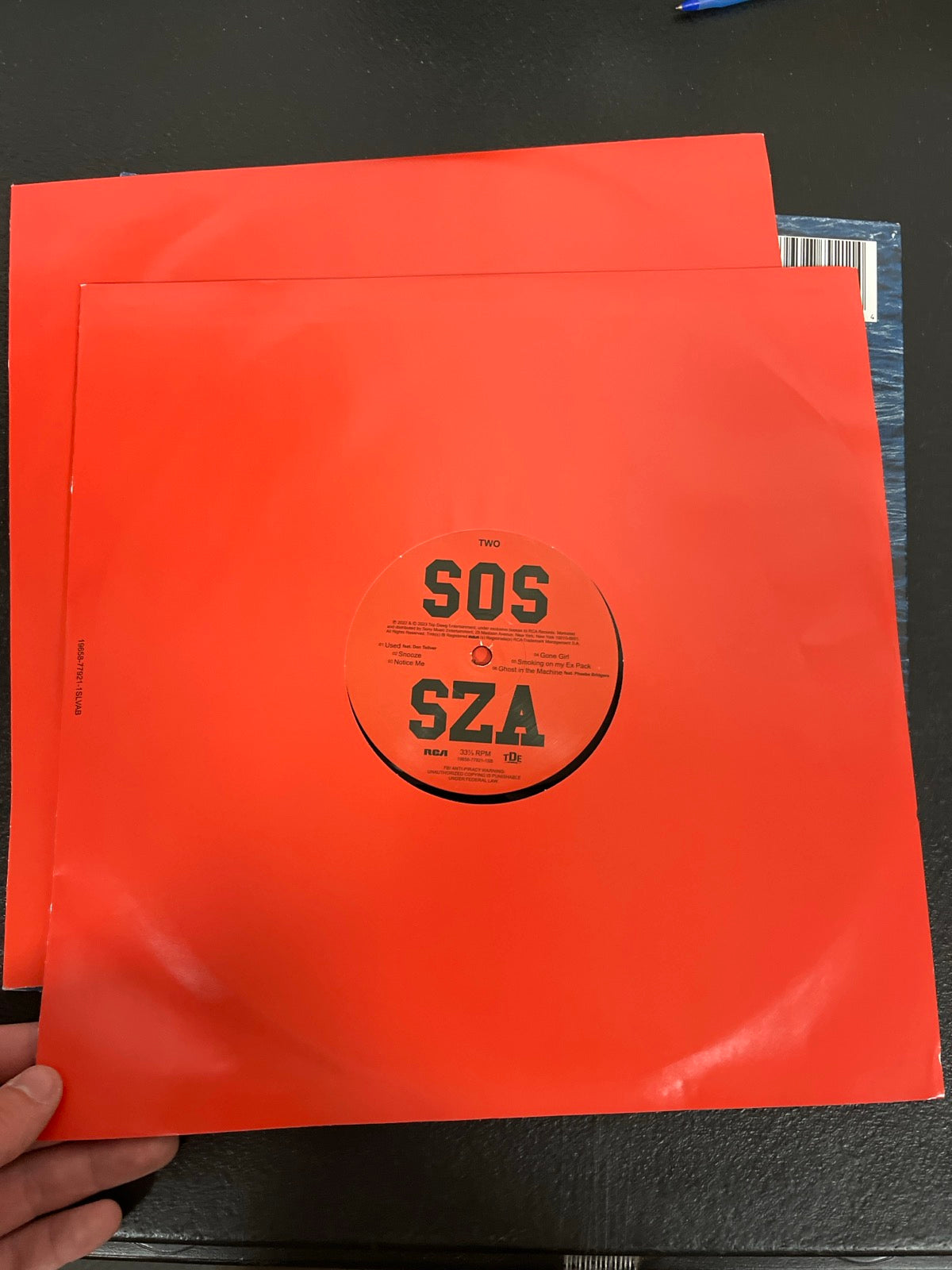 VINYL_1A - SZA - SOS Vinyl USED NOT TESTED