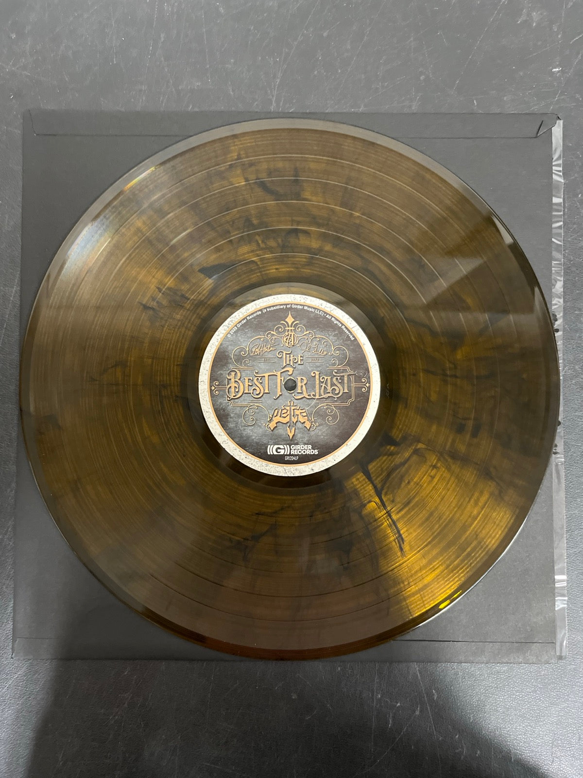 VINYL_1A - Petra - The Best for Last LE Gold Vinyl USED NOT TESTED