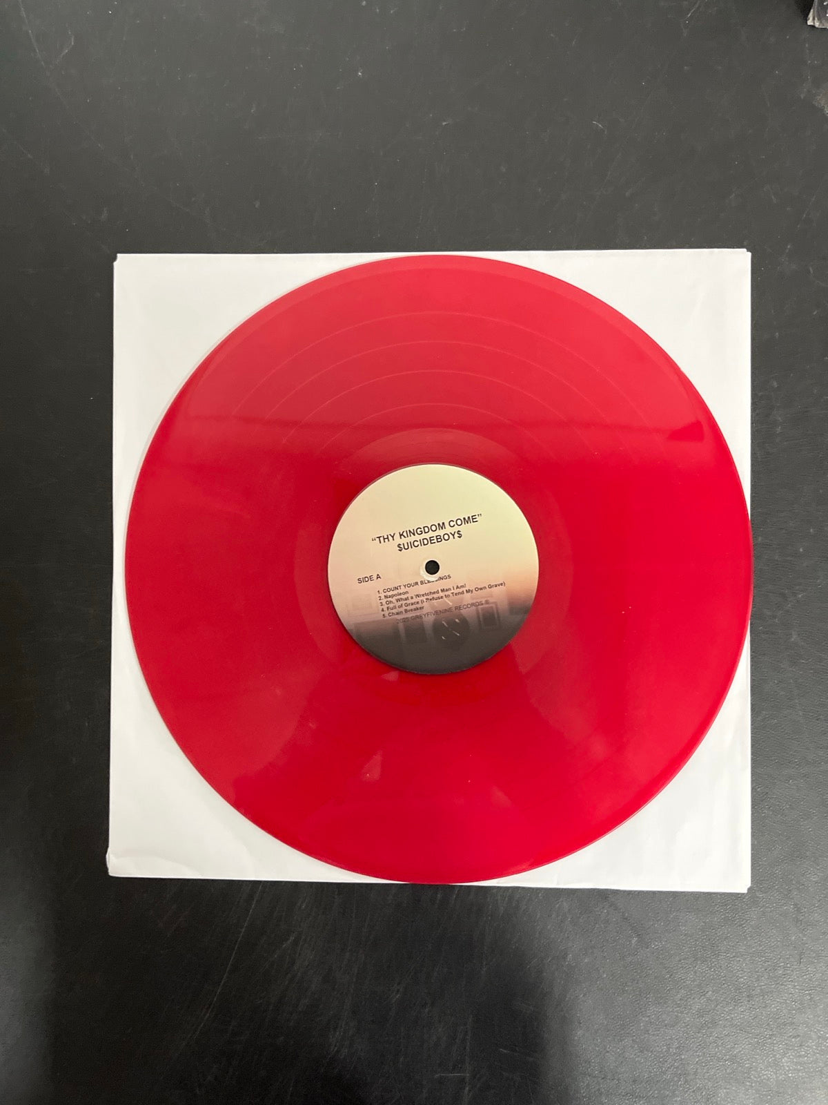 VINYL_1A - $uicideboy$ - Thy Kingdom Come LE Red Vinyl USED NOT TESTED