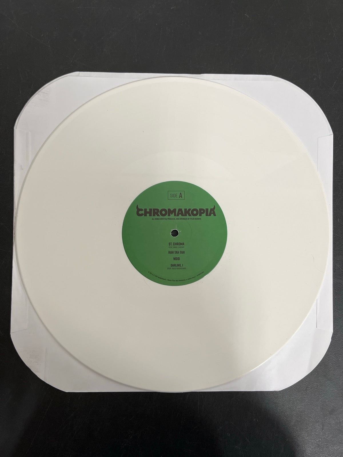VINYL_1A - Tyler, the Creator - Chromakopia 180gm Deluxe Opaque White Vinyl USED NOT TESTED