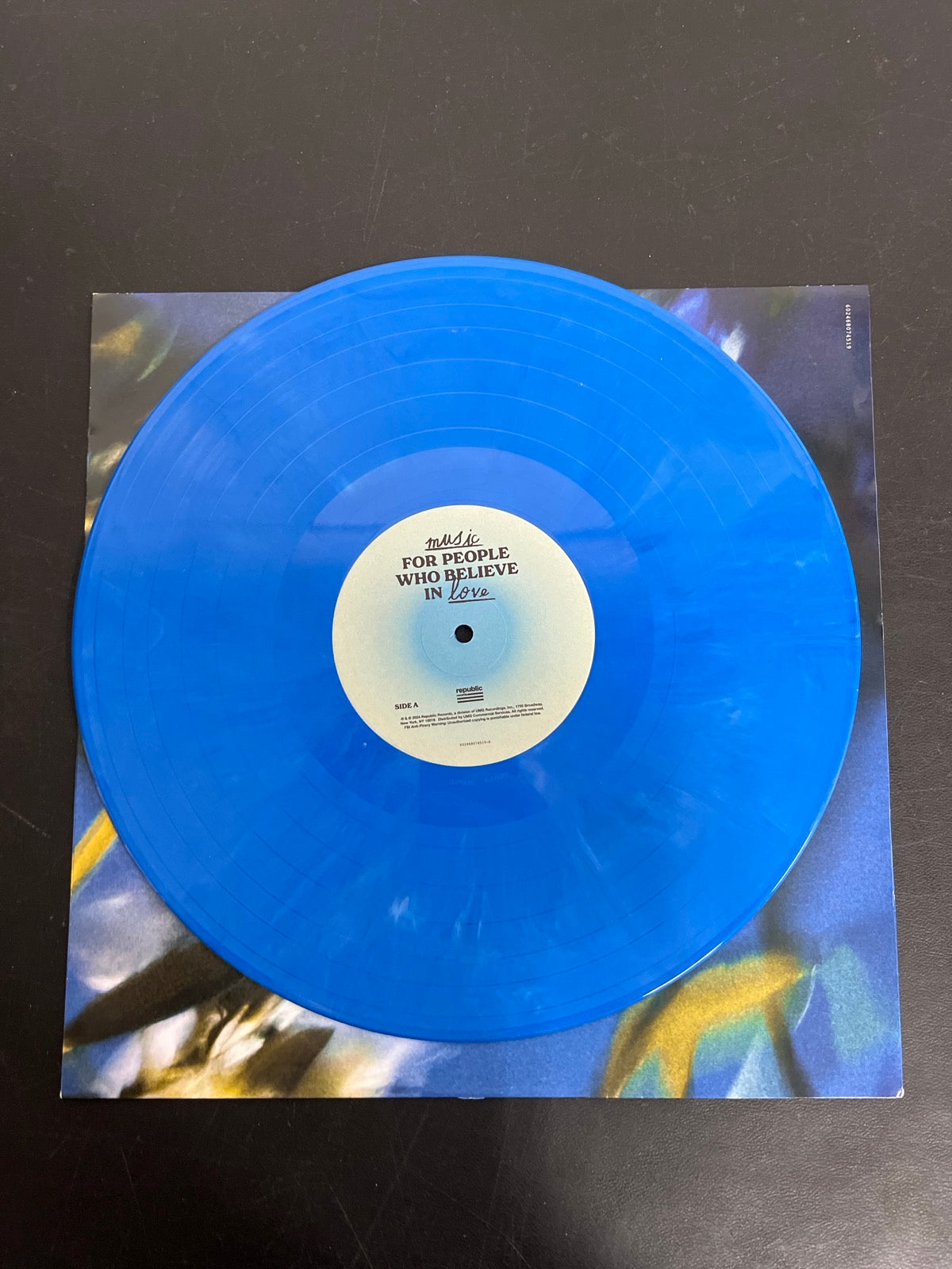 VINYL_1A - Joe Jonas - Music for People Who Beli ... Target Exclusive Vinyl USED NOT TESTED