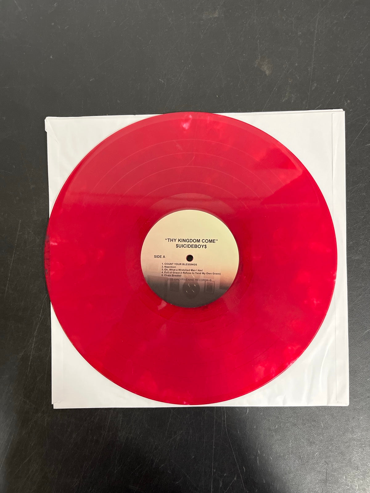 VINYL_1A - $uicideboy$ - Thy Kingdom Come LE Red Vinyl USED NOT TESTED