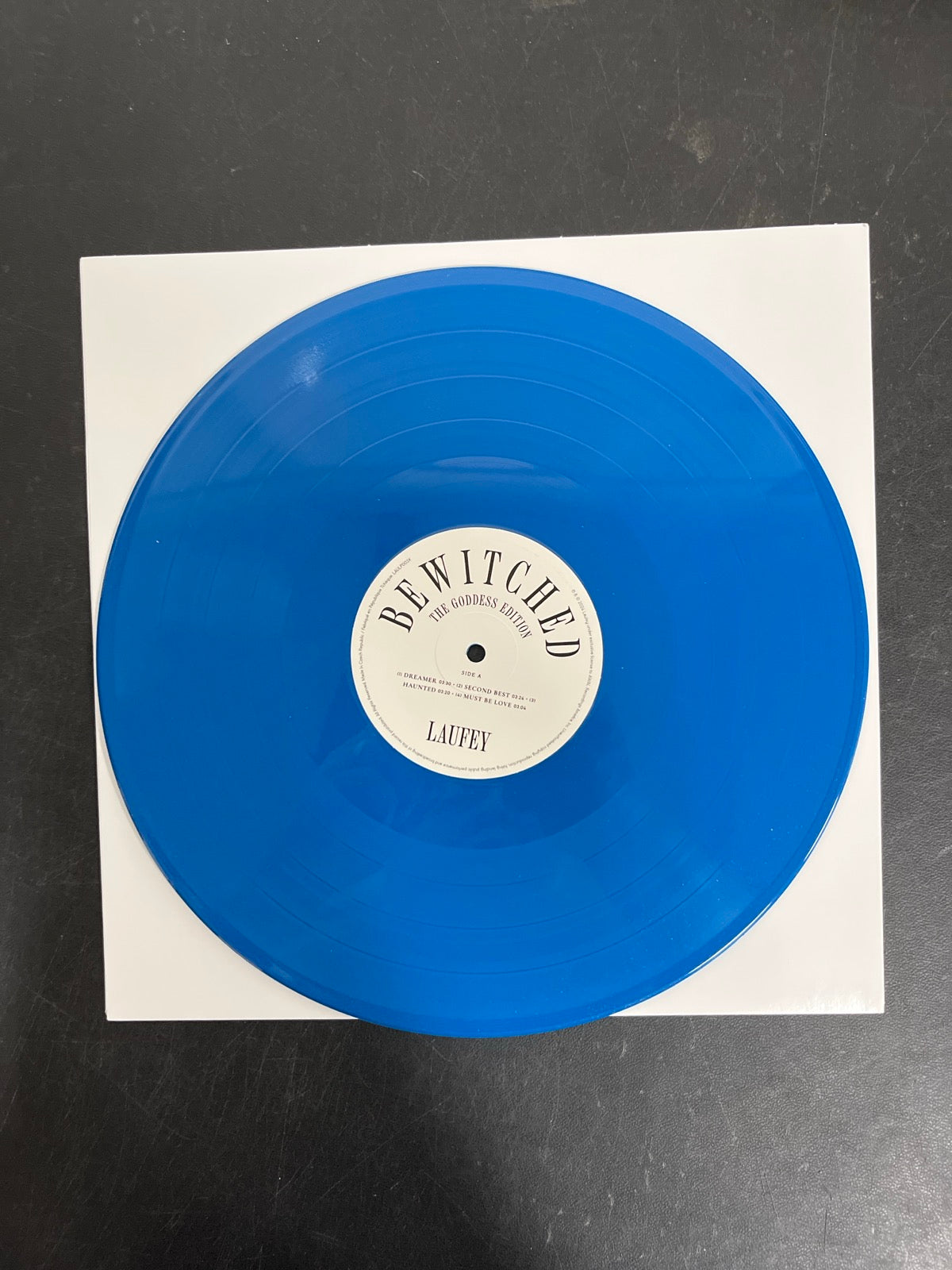 VINYL_1A - Laufey - Bewitched: The Goddess Edition LE Blue Vinyl USED NOT TESTED