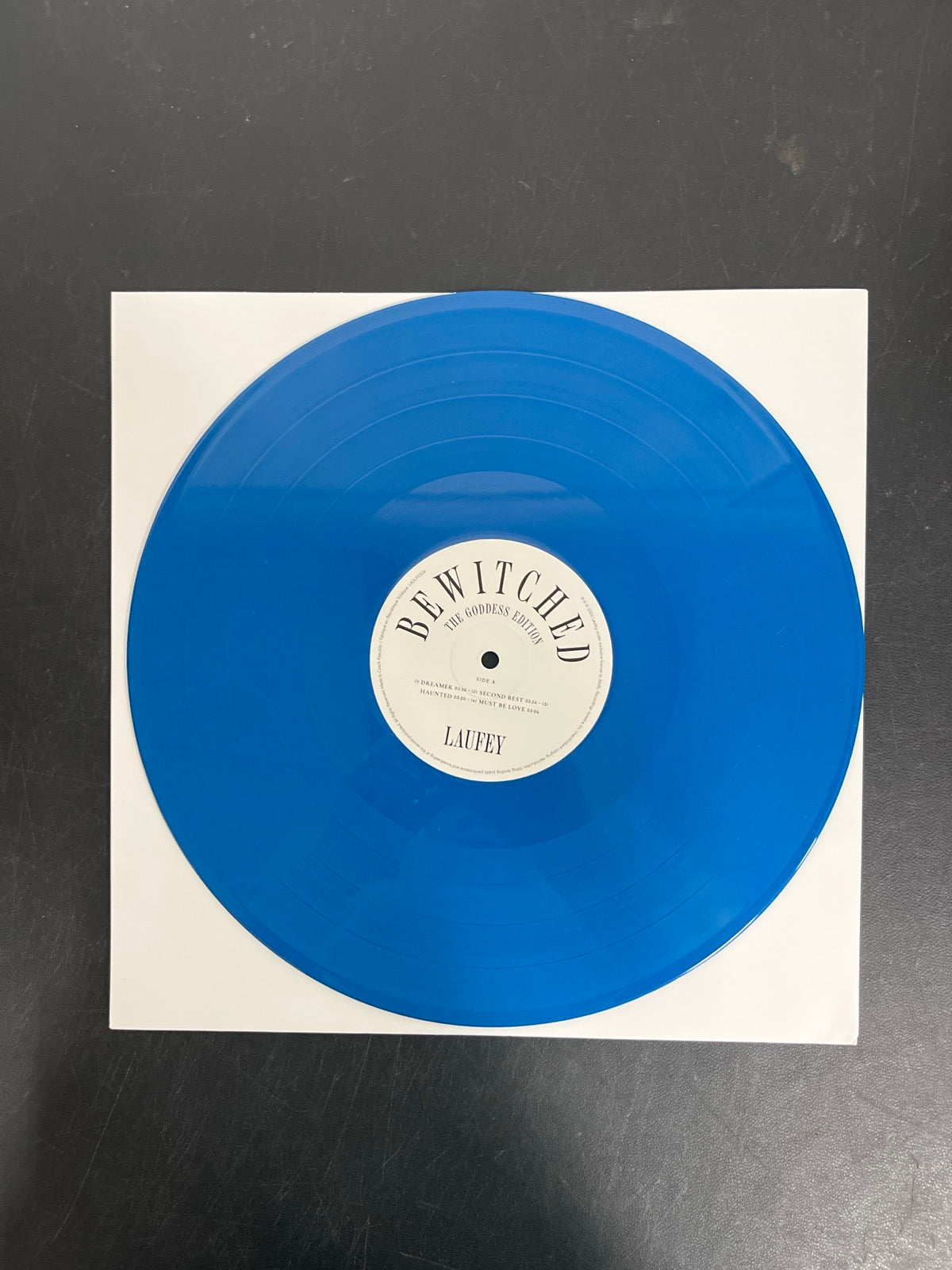 VINYL_1A - Laufey - Bewitched: The Goddess Edition LE Blue Vinyl USED NOT TESTED