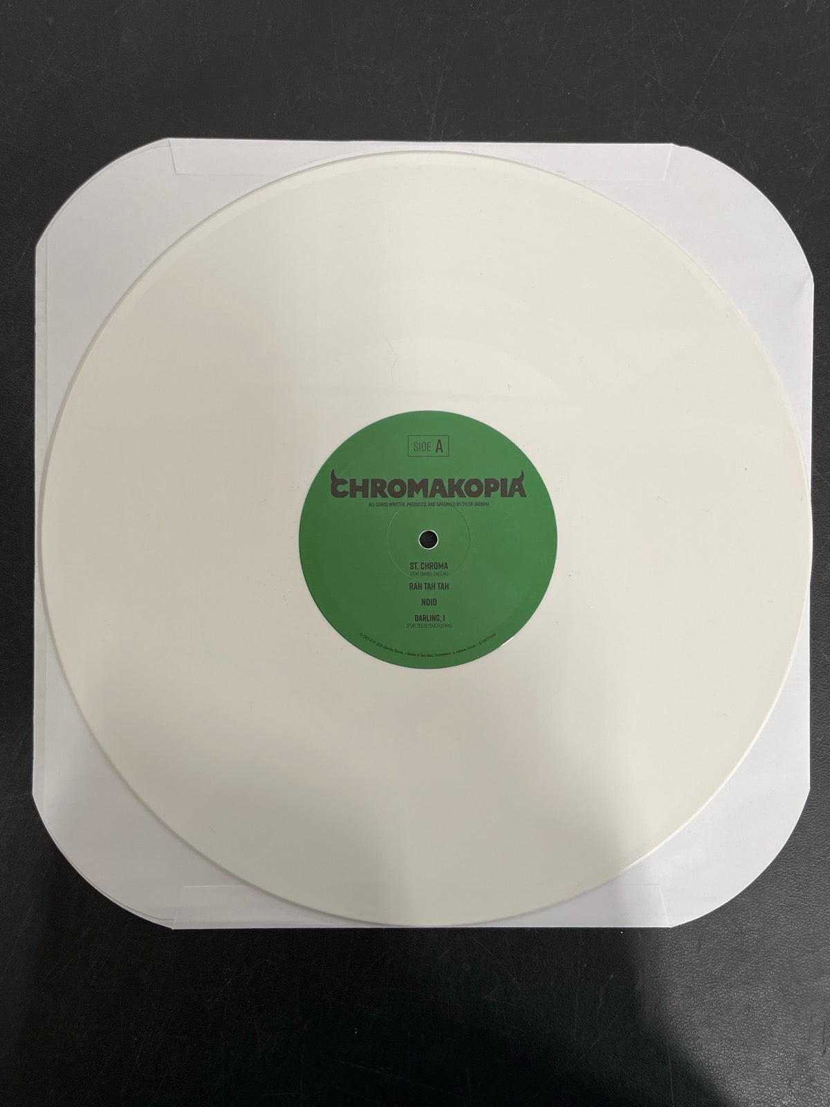 VINYL_1A - Tyler, the Creator - Chromakopia 180gm Deluxe Opaque White Vinyl USED NOT TESTED