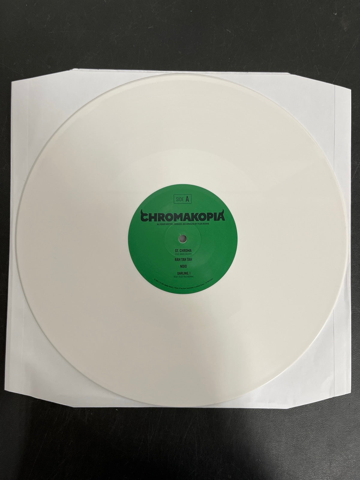 VINYL_1A - Tyler, the Creator - Chromakopia 180gm Deluxe Opaque White Vinyl USED NOT TESTED