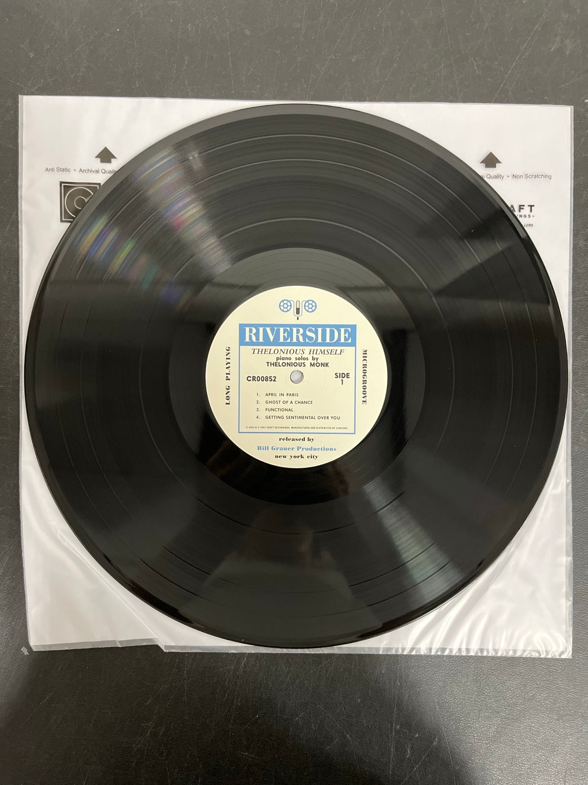 VINYL_1A - Thelonious Monk - Thelonious Himself Remastered Reissue Vinyl USED NOT TESTED