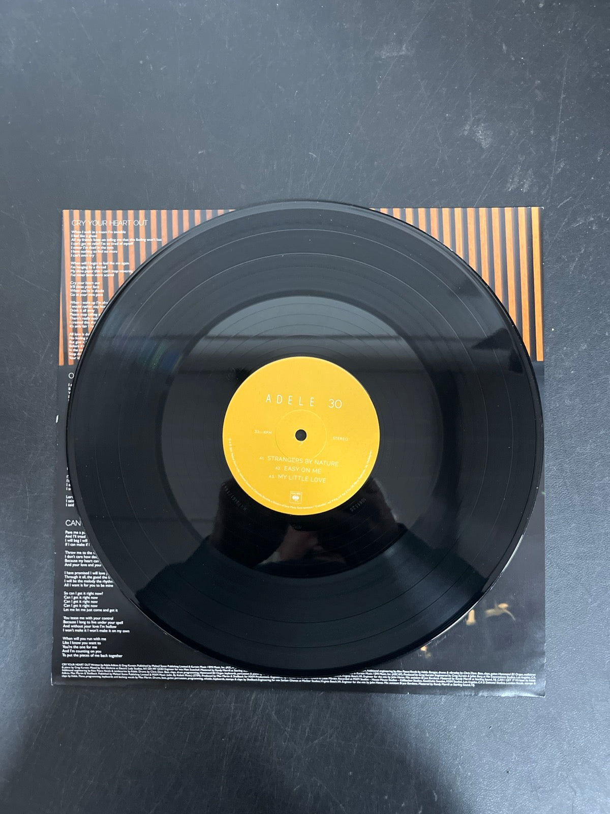 VINYL_1A - Adele - 30 Target Exclusive 180gm Vinyl USED NOT TESTED
