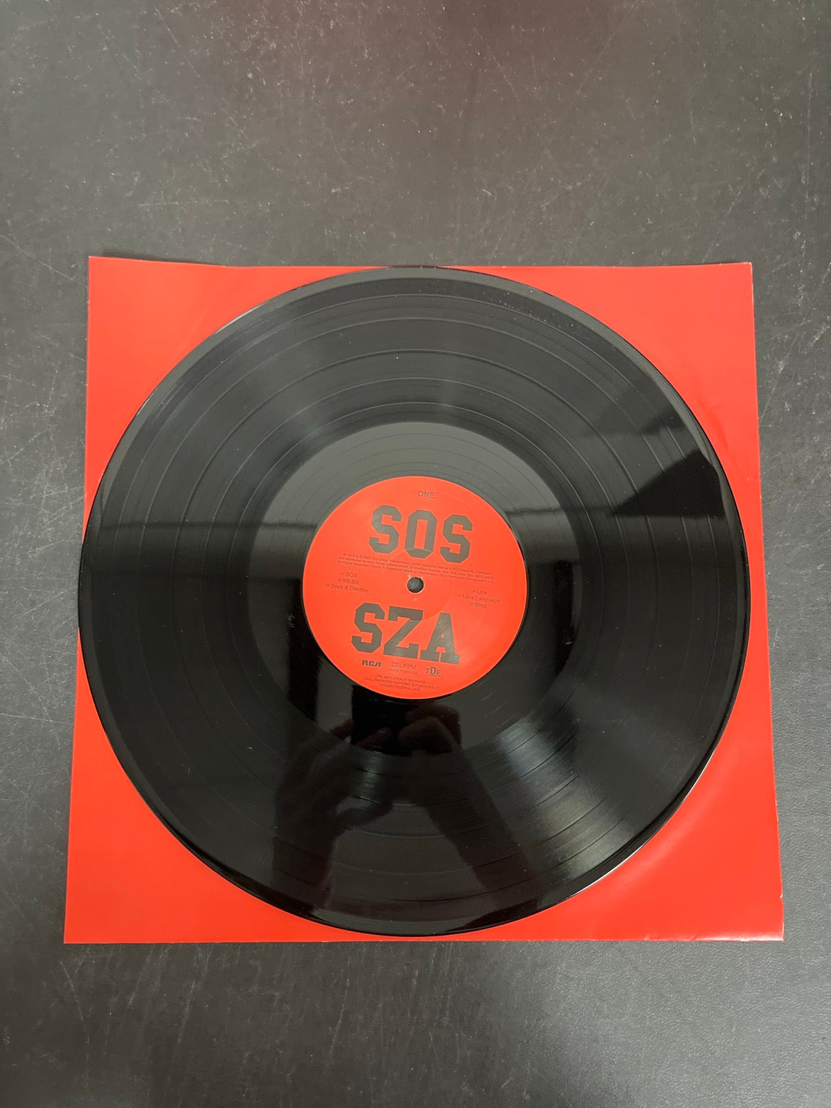 VINYL_1A - SZA - SOS LE Vinyl USED NOT TESTED