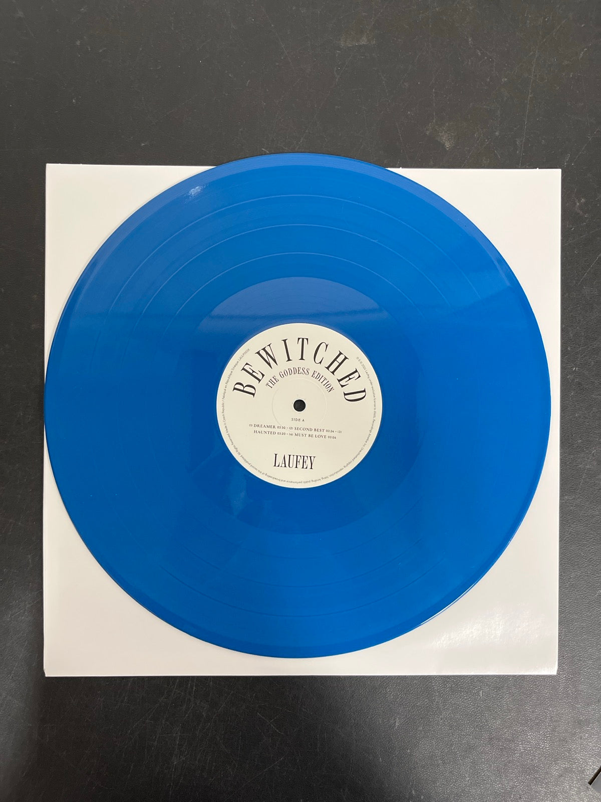VINYL_1A - Laufey - Bewitched: The Goddess Edition LE Blue Vinyl USED NOT TESTED