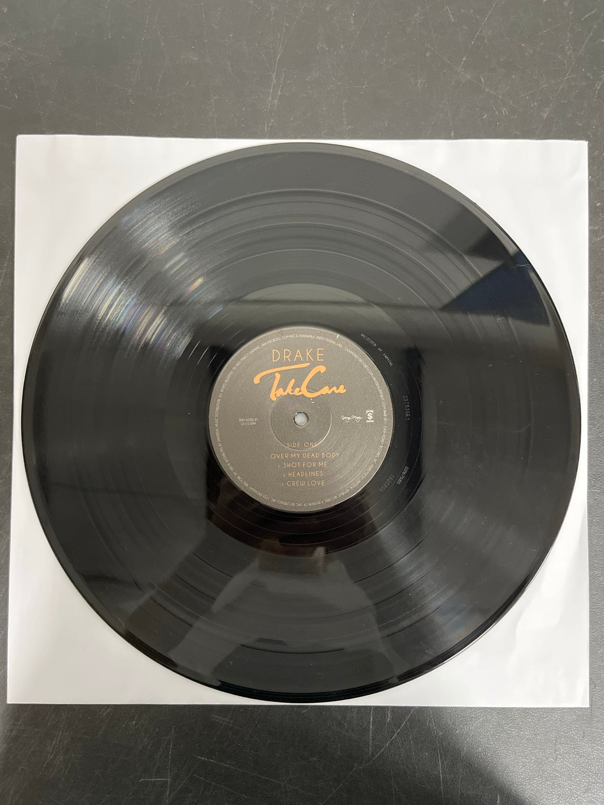 VINYL_1A - Drake - Take Care Reissue Vinyl USED NOT TESTED