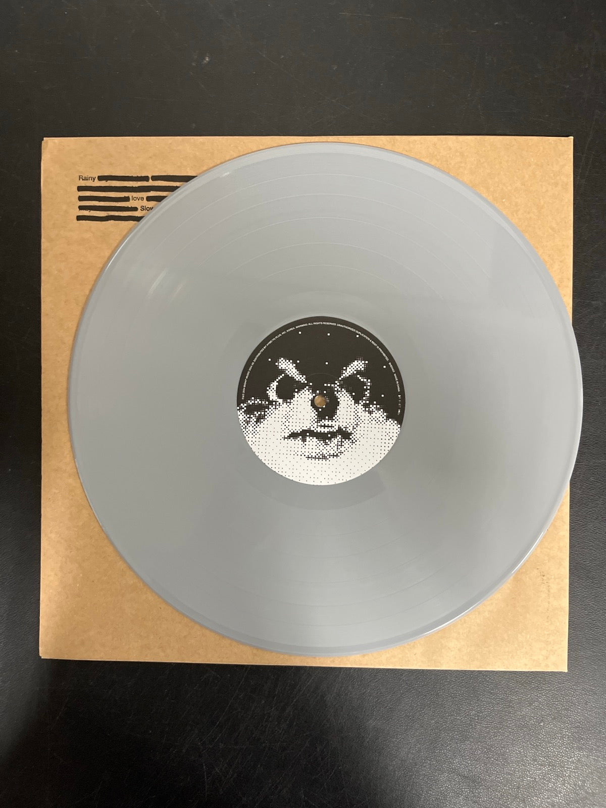 VINYL_1A - V (BTS) - Layover LE Gray Vinyl USED NOT TESTED