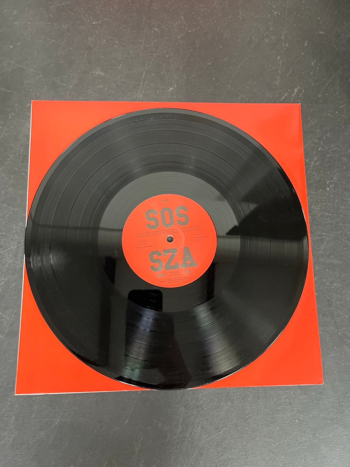 VINYL_1A - SZA - SOS LE Vinyl USED NOT TESTED