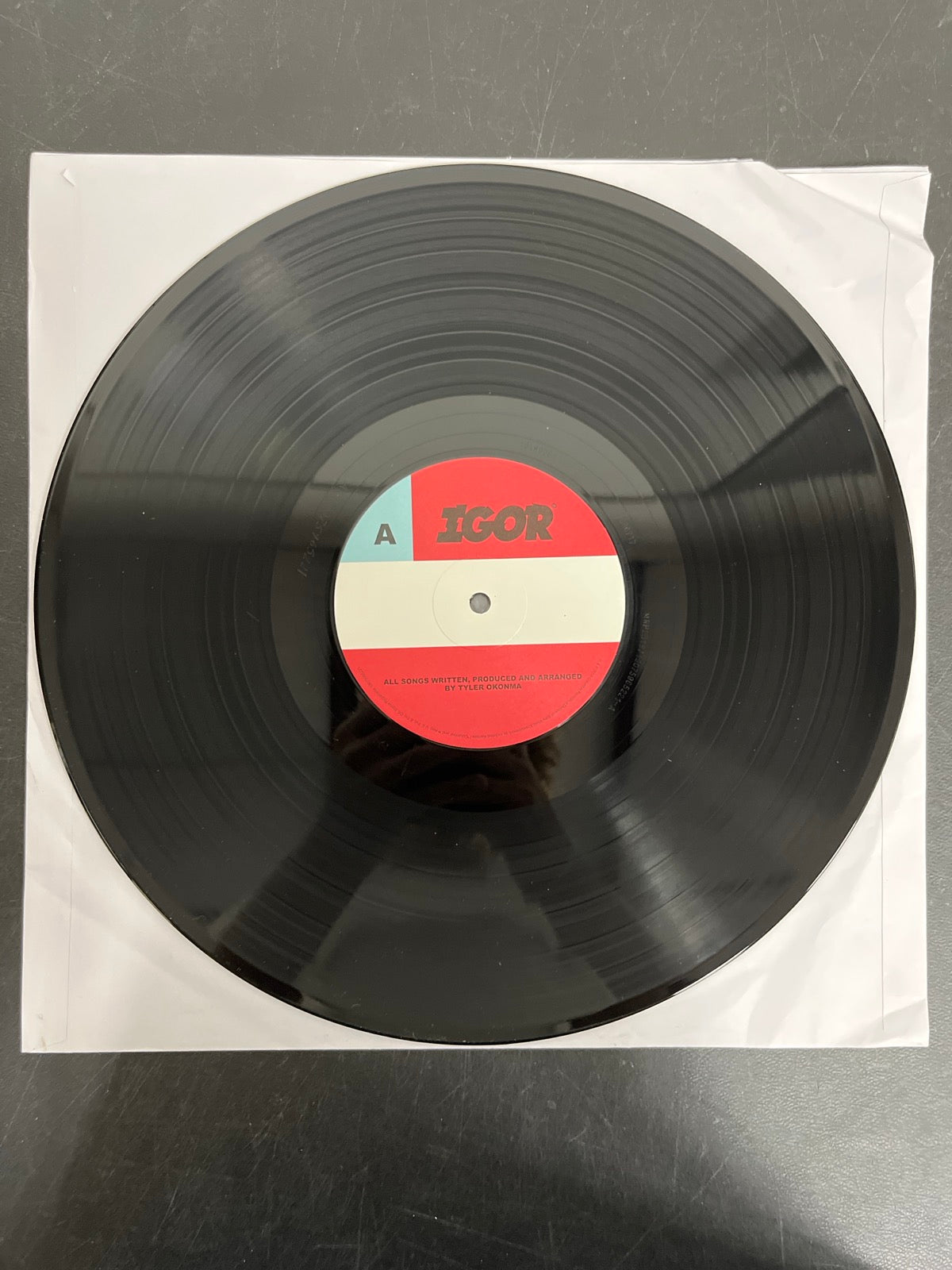VINYL_1A - Tyler, The Creator - IGOR Black Vinyl USED NOT TESTED