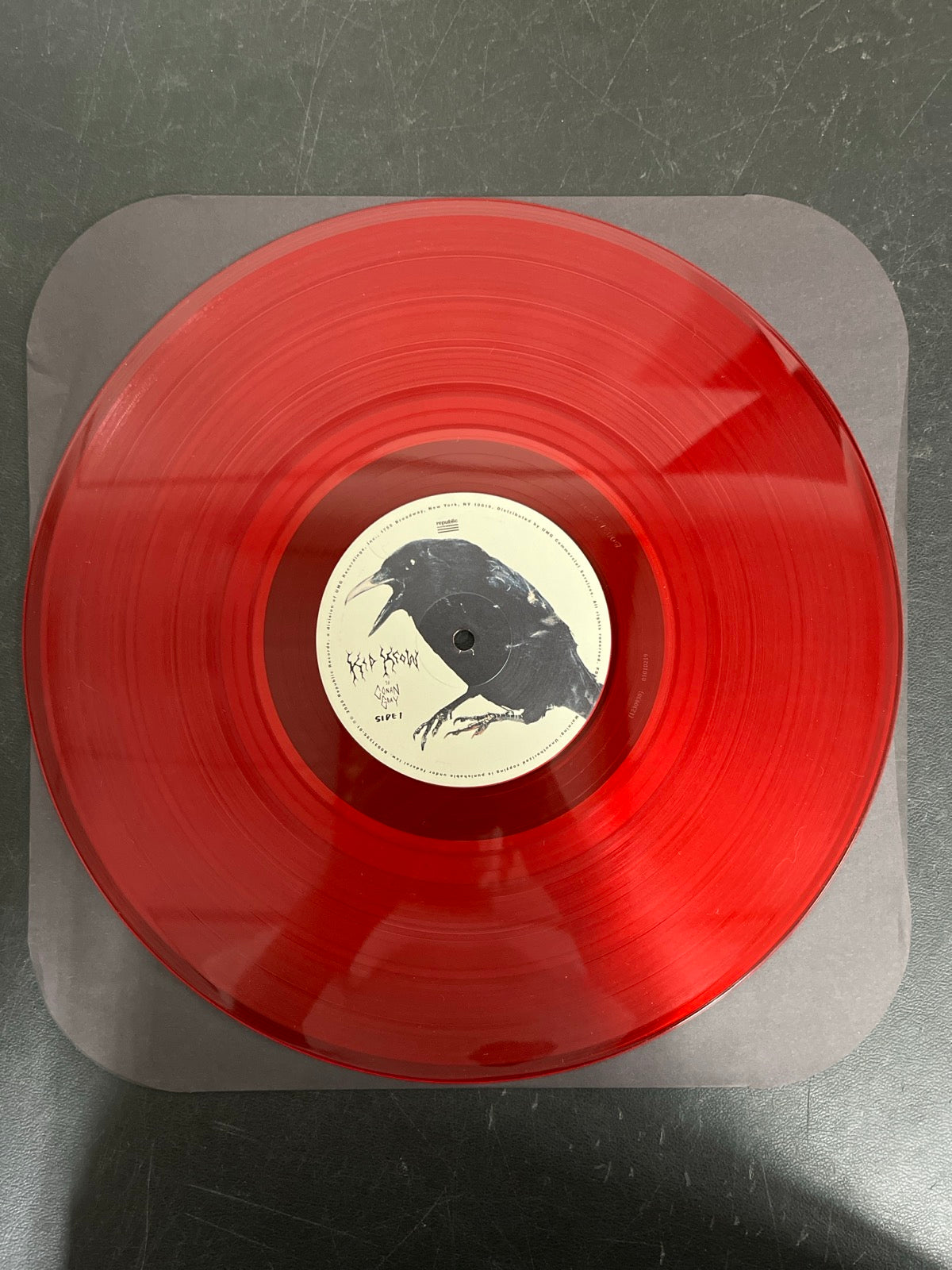 VINYL_1A - Conan Gray - Kid Krow LE Red Vinyl USED NOT TESTED