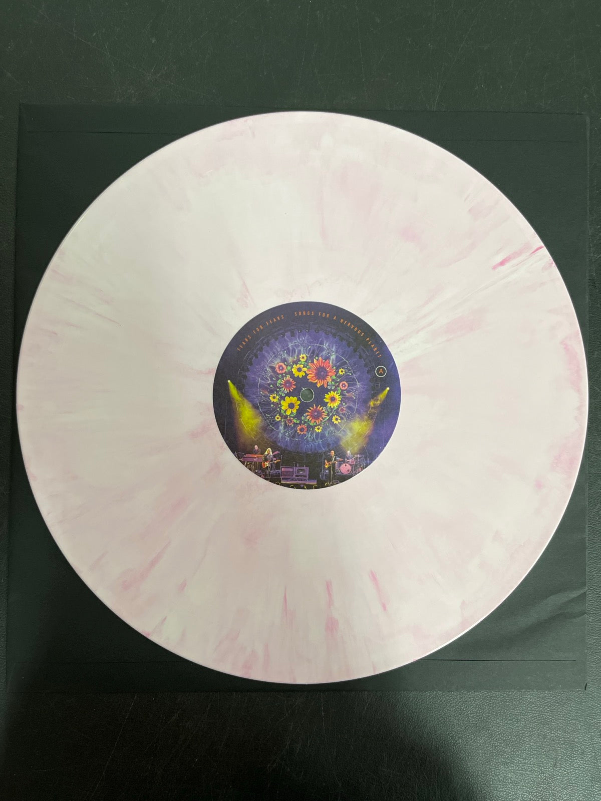 VINYL_1A - Tears For Fears - Songs For A Nerv ... LE Watermelon Cream Vinyl USED NOT TESTED