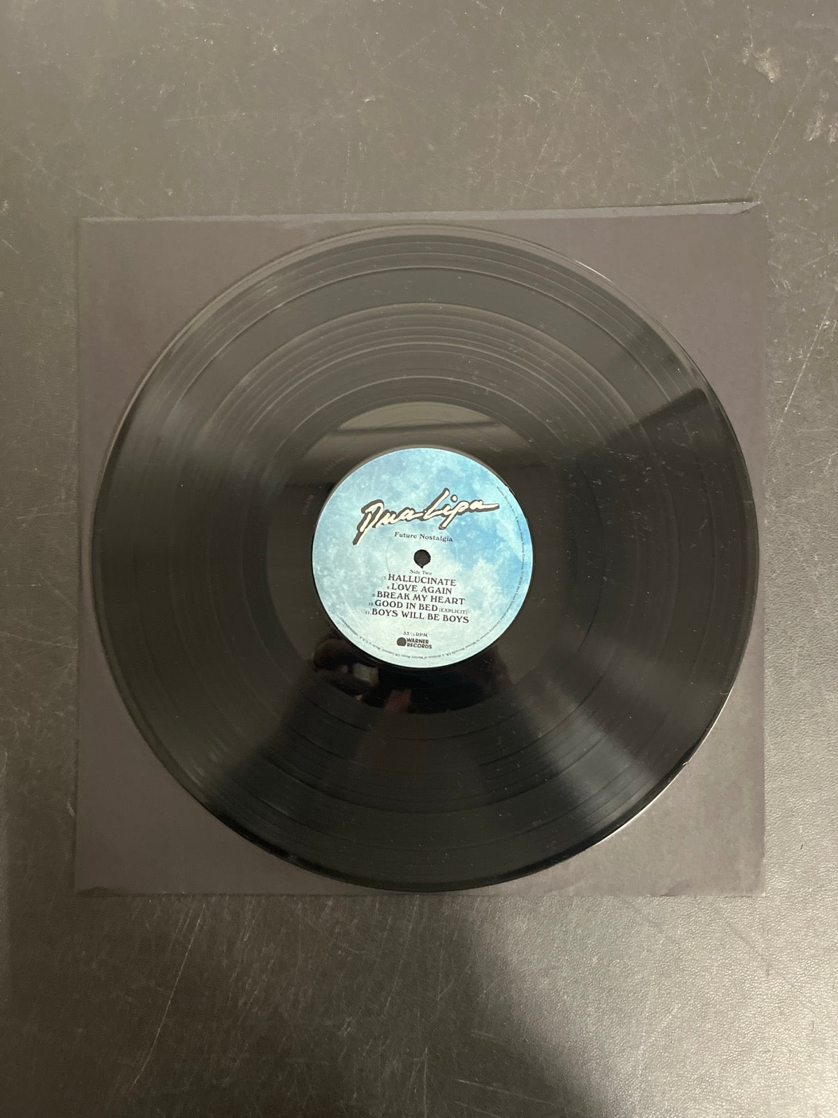 VINYL_1B - Dua Lipa - Future Nostalgia Reissue Vinyl USED NOT TESTED