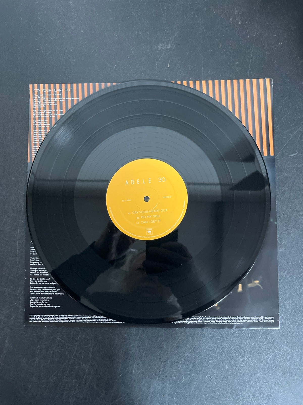 VINYL_1B - Adele - 30 Target Exclusive 180gm Vinyl USED NOT TESTED