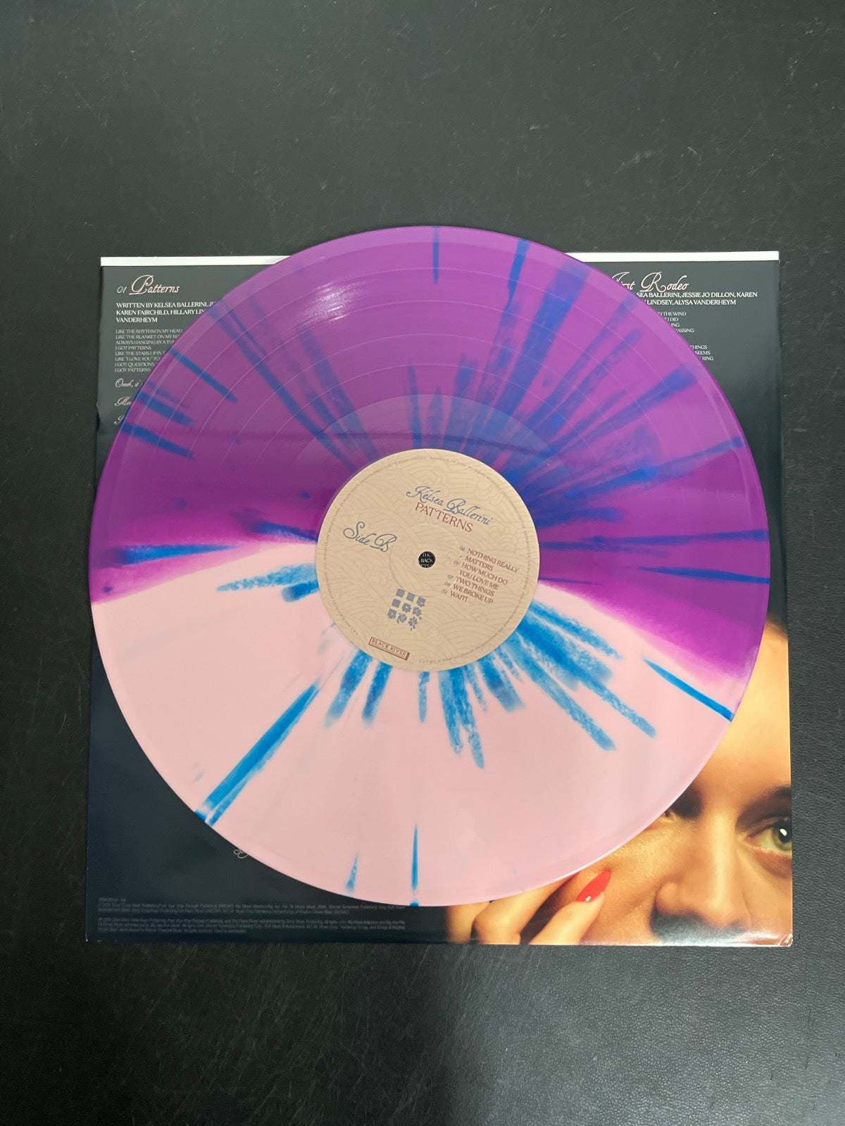 VINYL_1B - Kelsea Ballerini - Patterns LE Uncharted Waters Vinyl USED NOT TESTED