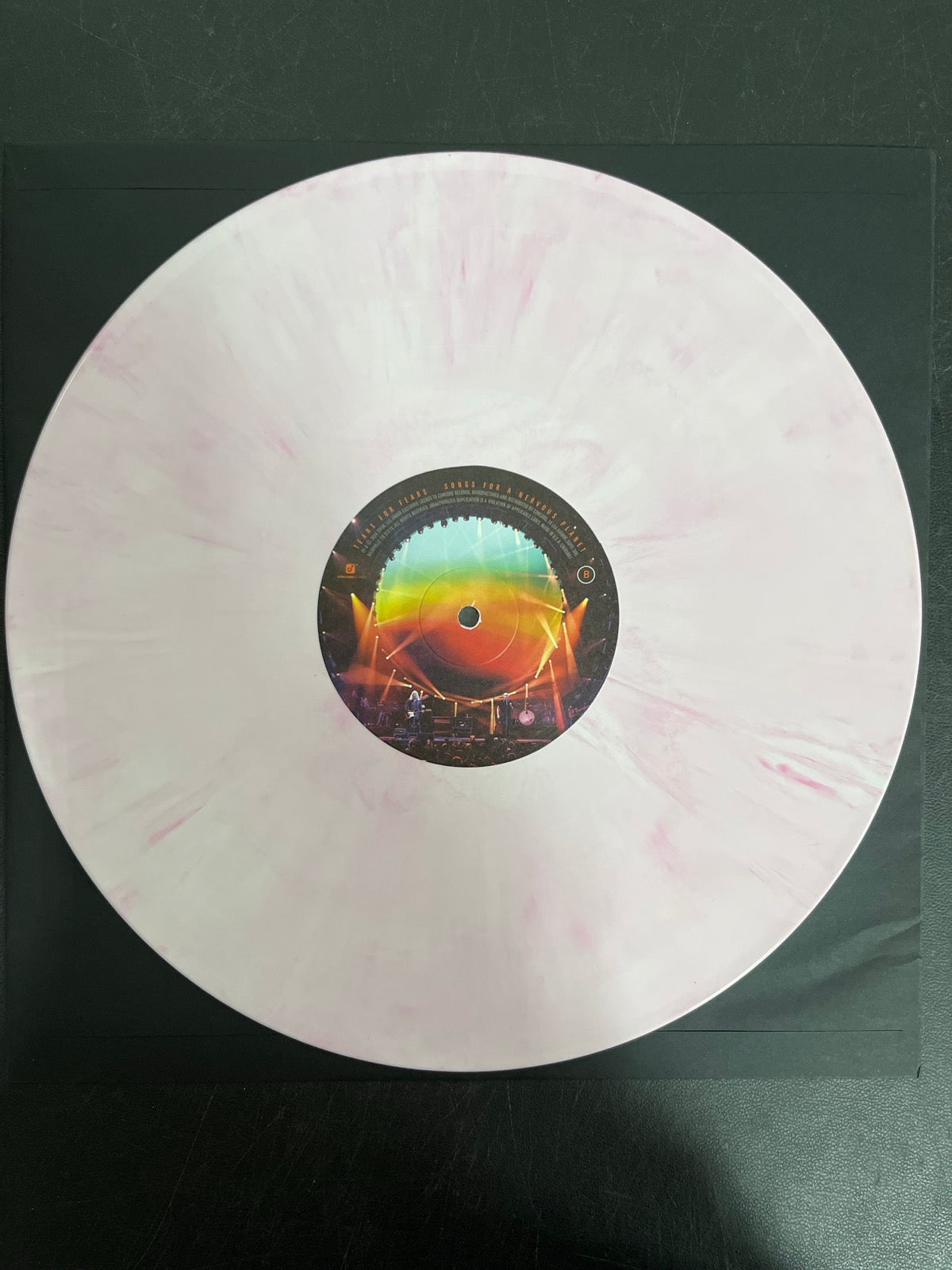 VINYL_1B - Tears For Fears - Songs For A Nerv ... LE Watermelon Cream Vinyl USED NOT TESTED
