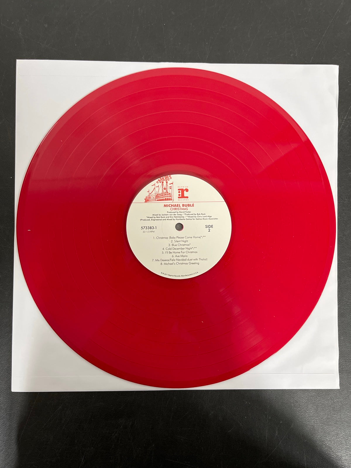 VINYL_1B - Michael Bublé - Christmas LE Red Vinyl USED NOT TESTED