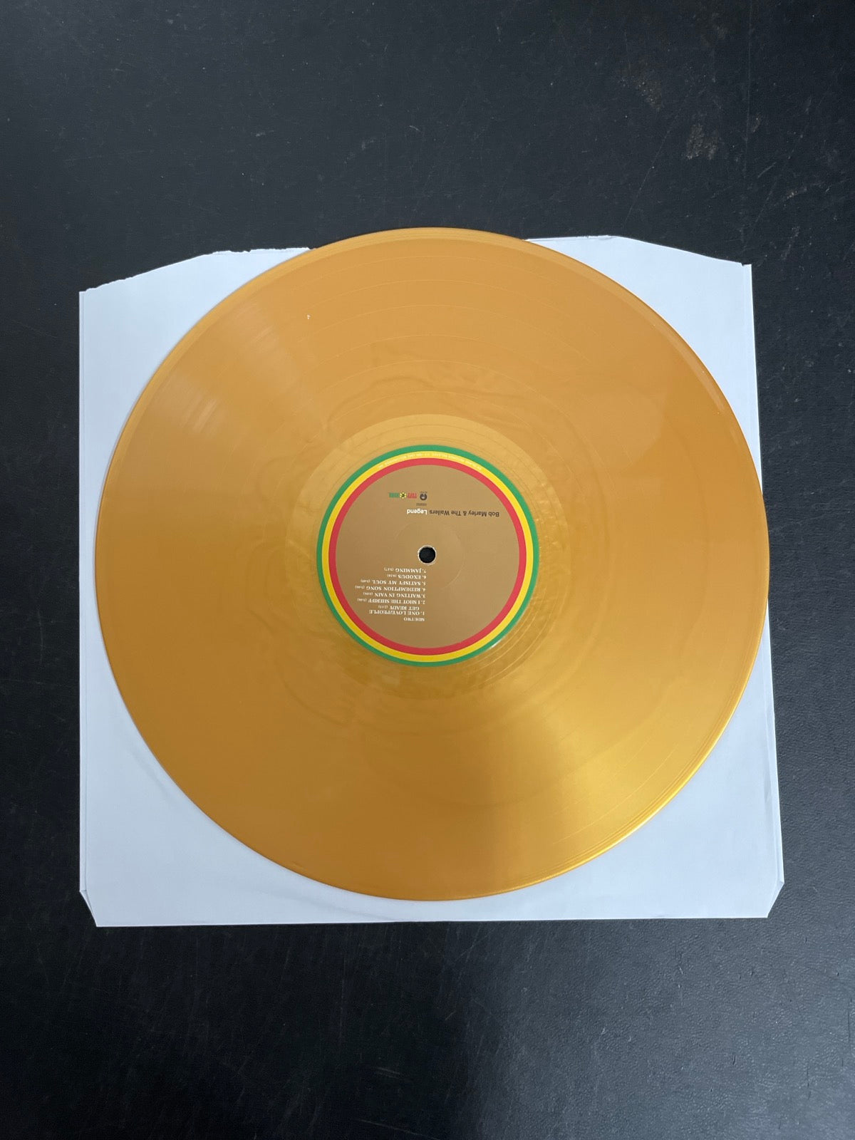 VINYL_1B - Bob Marley & The Wailers - Legend... LE Gold Vinyl USED NOT TESTED