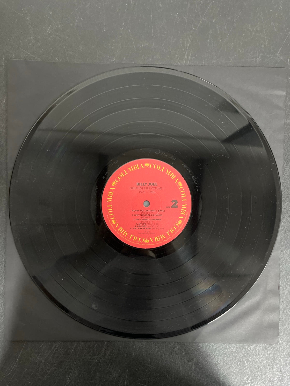VINYL_1B - Billy Joel - Greatest Hits, Volume I & II Black Vinyl USED NOT TESTED