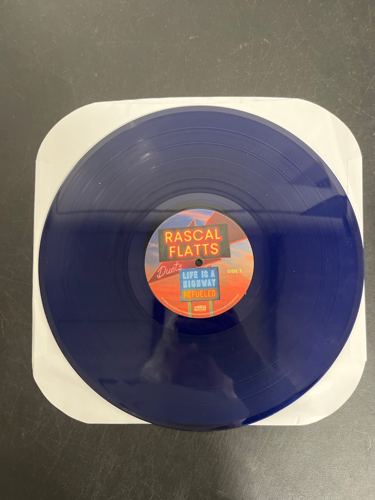 VINYL_1B - Flatts Target Exclusive Refueled Edition Translucent Blue Vinyl USED NOT TESTED