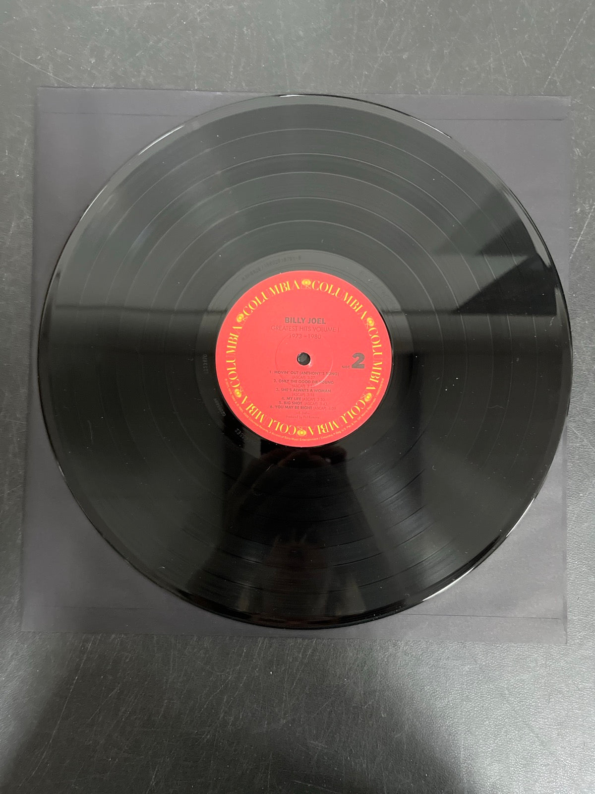 VINYL_1B - Billy Joel - Greatest Hits, Volume I & II Black Vinyl USED NOT TESTED