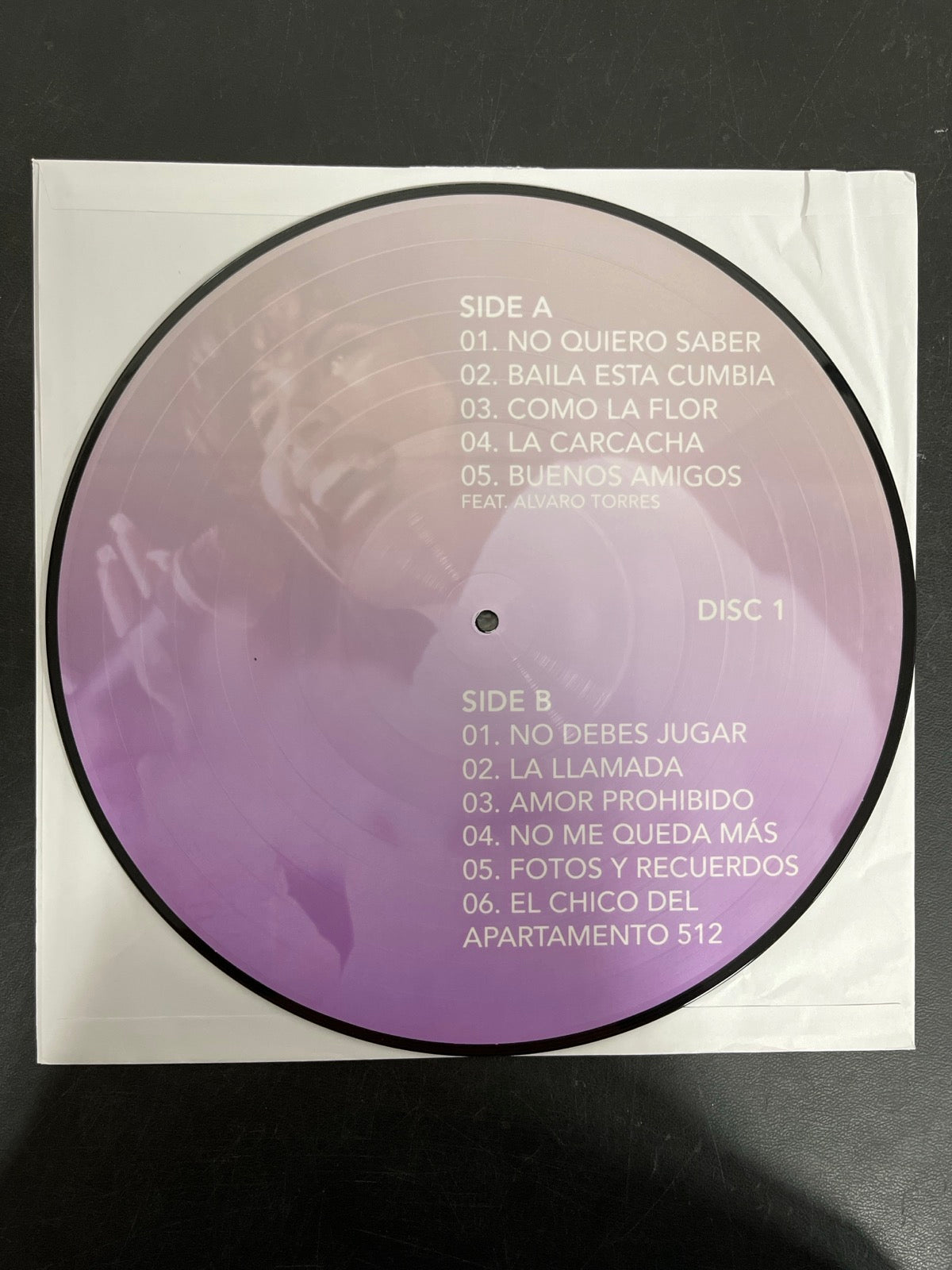 VINYL_1B - Selena - Ones Greatest Hits LE Picture Disc Vinyl USED NOT TESTED