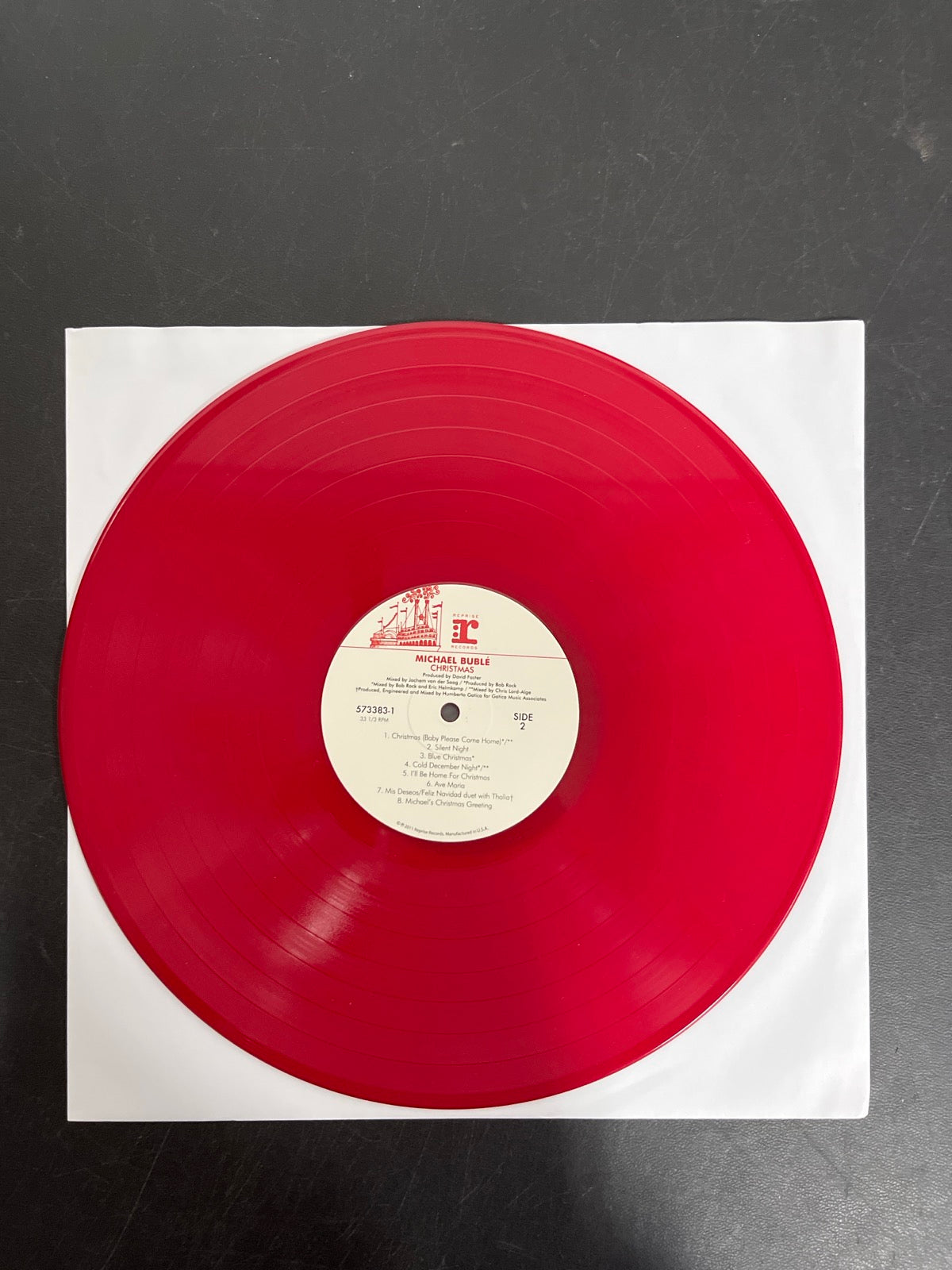 VINYL_1B - Michael Bublé - Christmas LE Red Vinyl USED NOT TESTED