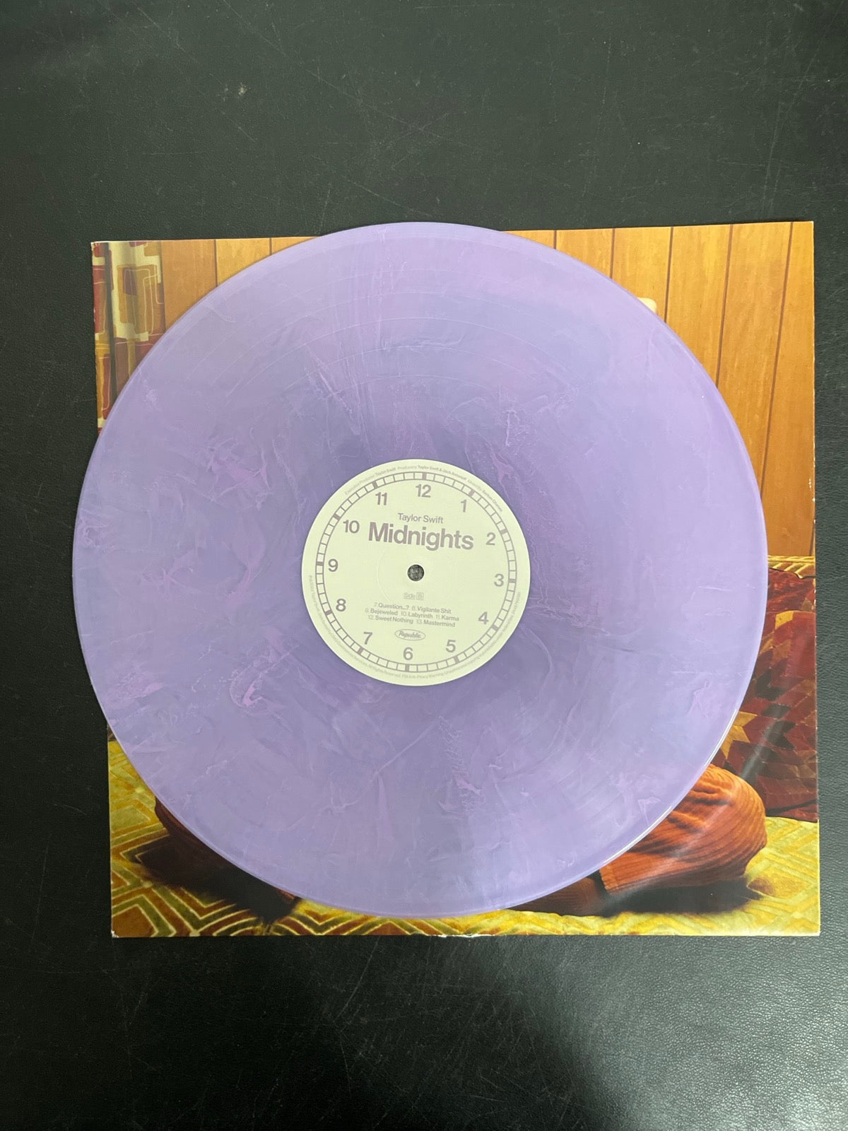 VINYL_1B - Taylor Swift - Midnights Reissue Lavender Vinyl USED NOT TESTED