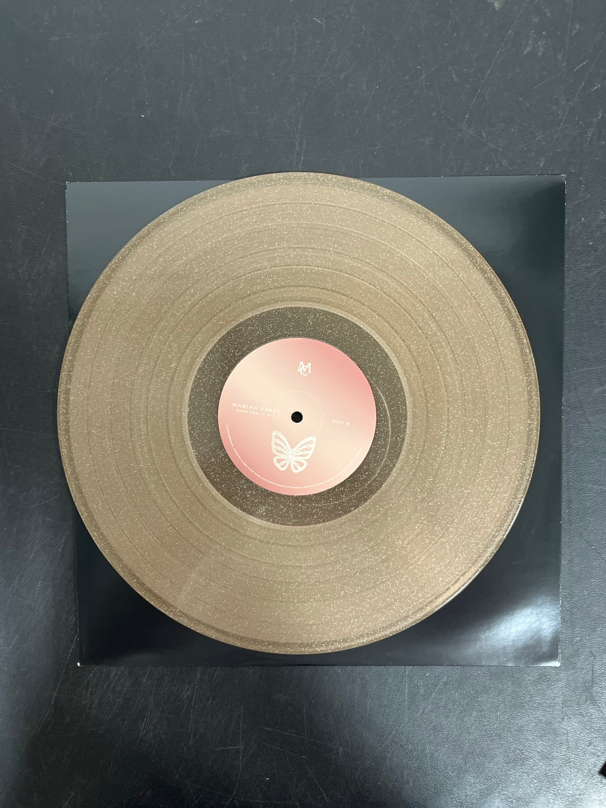 VINYL_1B - Mariah Carey - Here For It All LE Honey Vinyl USED NOT TESTED