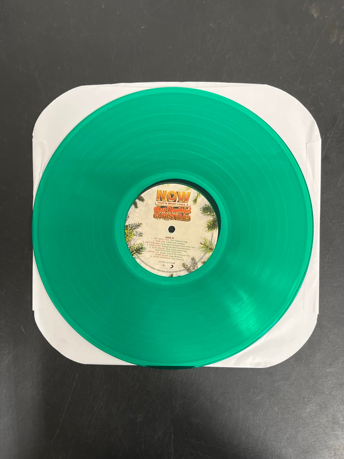 VINYL_1B - Now That's What I Call A Most Wonderful Chr ... LE Green Vinyl USED NOT TESTED