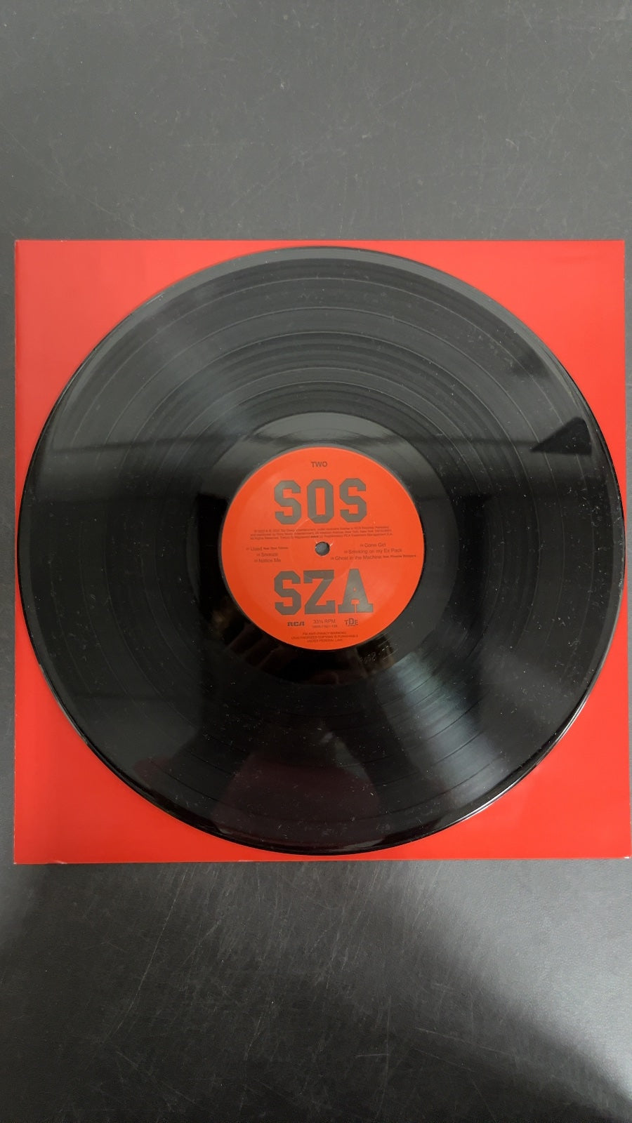 VINYL_1B - SZA - SOS LE Vinyl USED NOT TESTED
