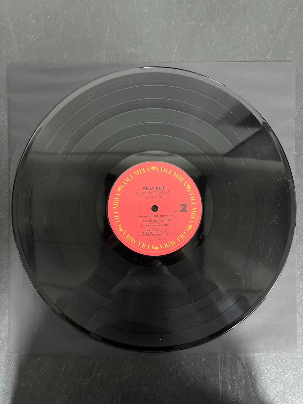 VINYL_1B - Billy Joel - Greatest Hits, Volume I & II Black Vinyl USED NOT TESTED