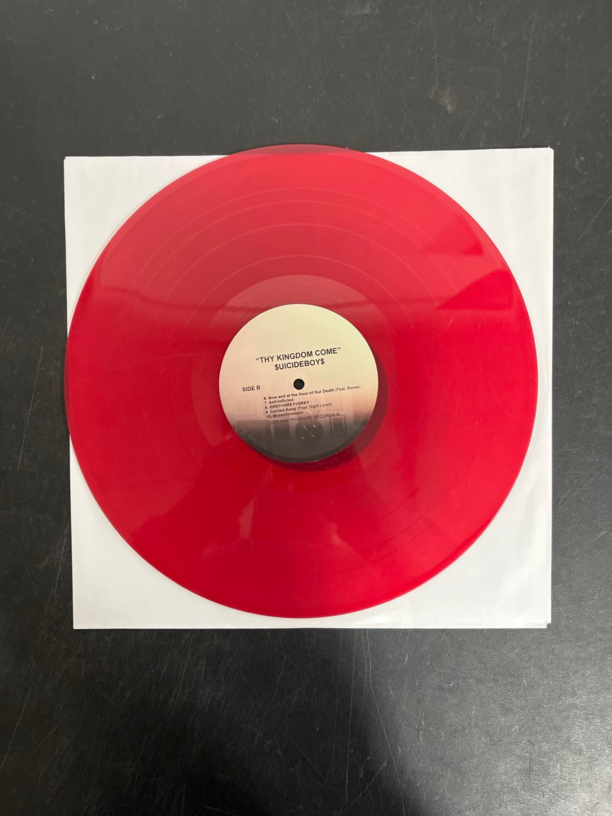 VINYL_1B - $uicideboy$ - Thy Kingdom Come LE Red Vinyl USED NOT TESTED