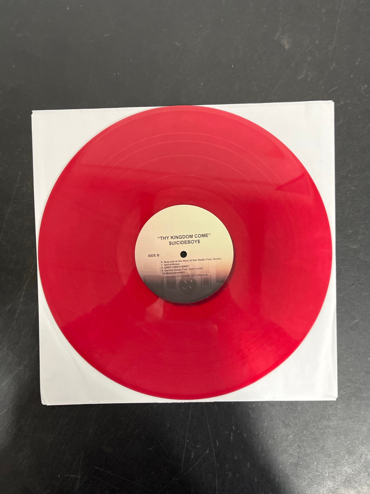 VINYL_1B - $uicideboy$ - Thy Kingdom Come LE Red Vinyl USED NOT TESTED