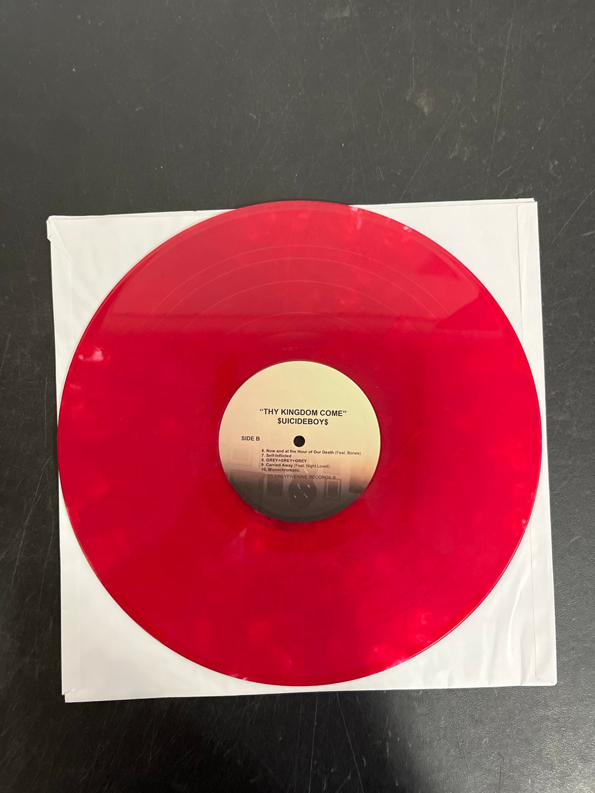 VINYL_1B - $uicideboy$ - Thy Kingdom Come LE Red Vinyl USED NOT TESTED